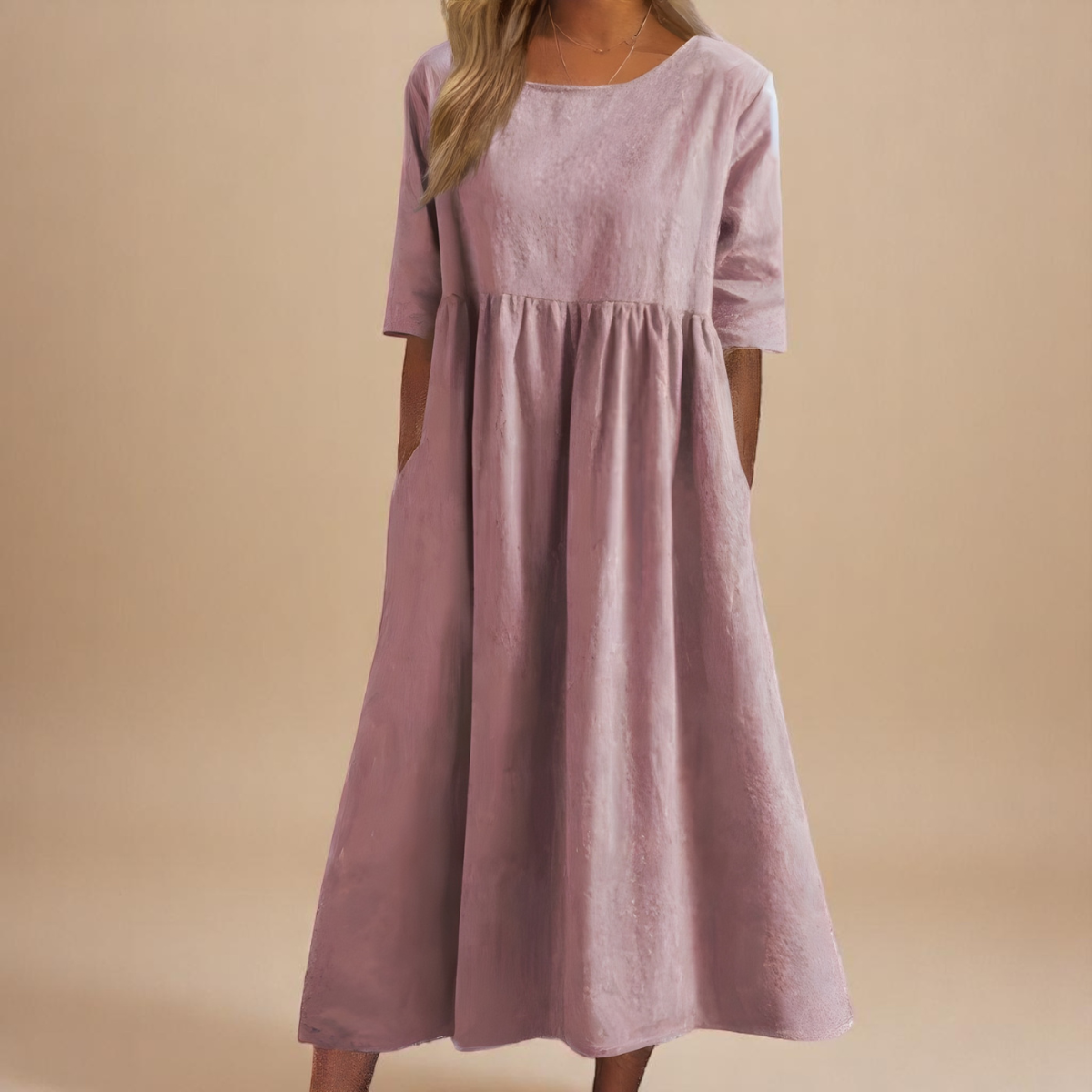 GIANNAH | ELEGANT AIRY & SOFT DRESS