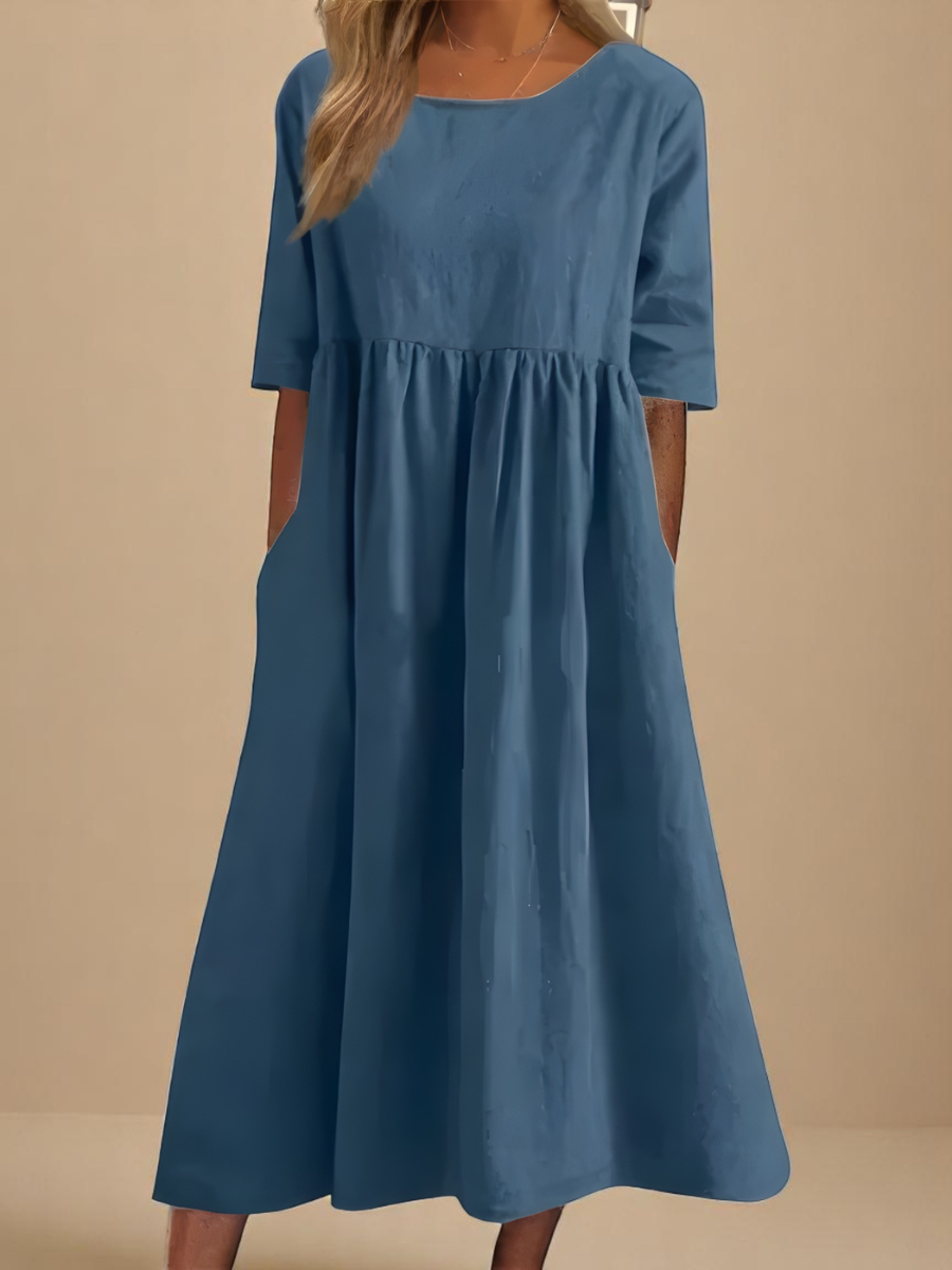 GIANNAH | ELEGANT AIRY & SOFT DRESS