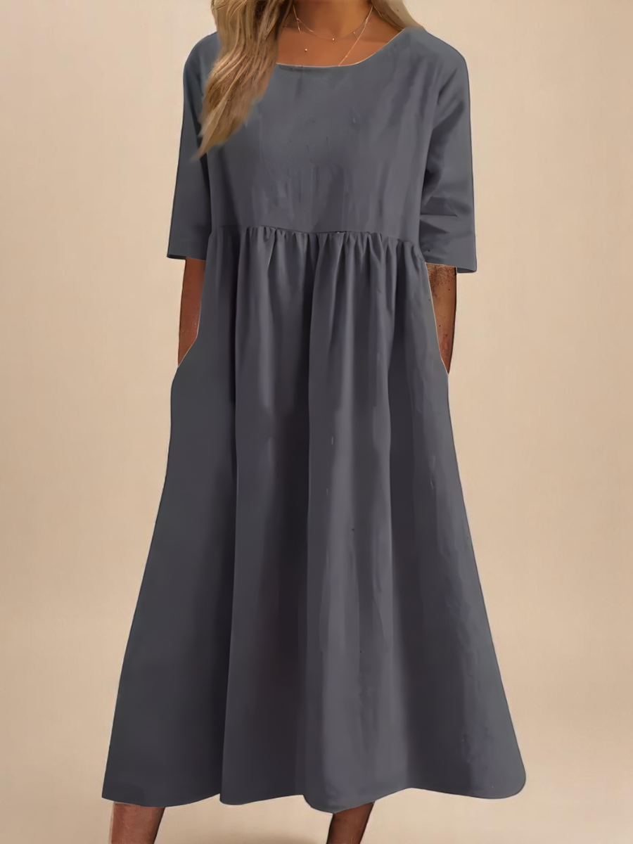 GIANNAH | ELEGANT AIRY & SOFT DRESS