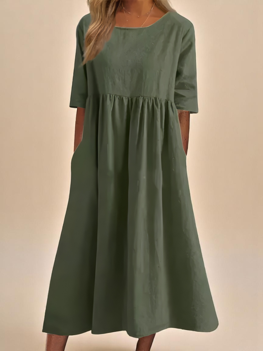 GIANNAH | ELEGANT AIRY & SOFT DRESS