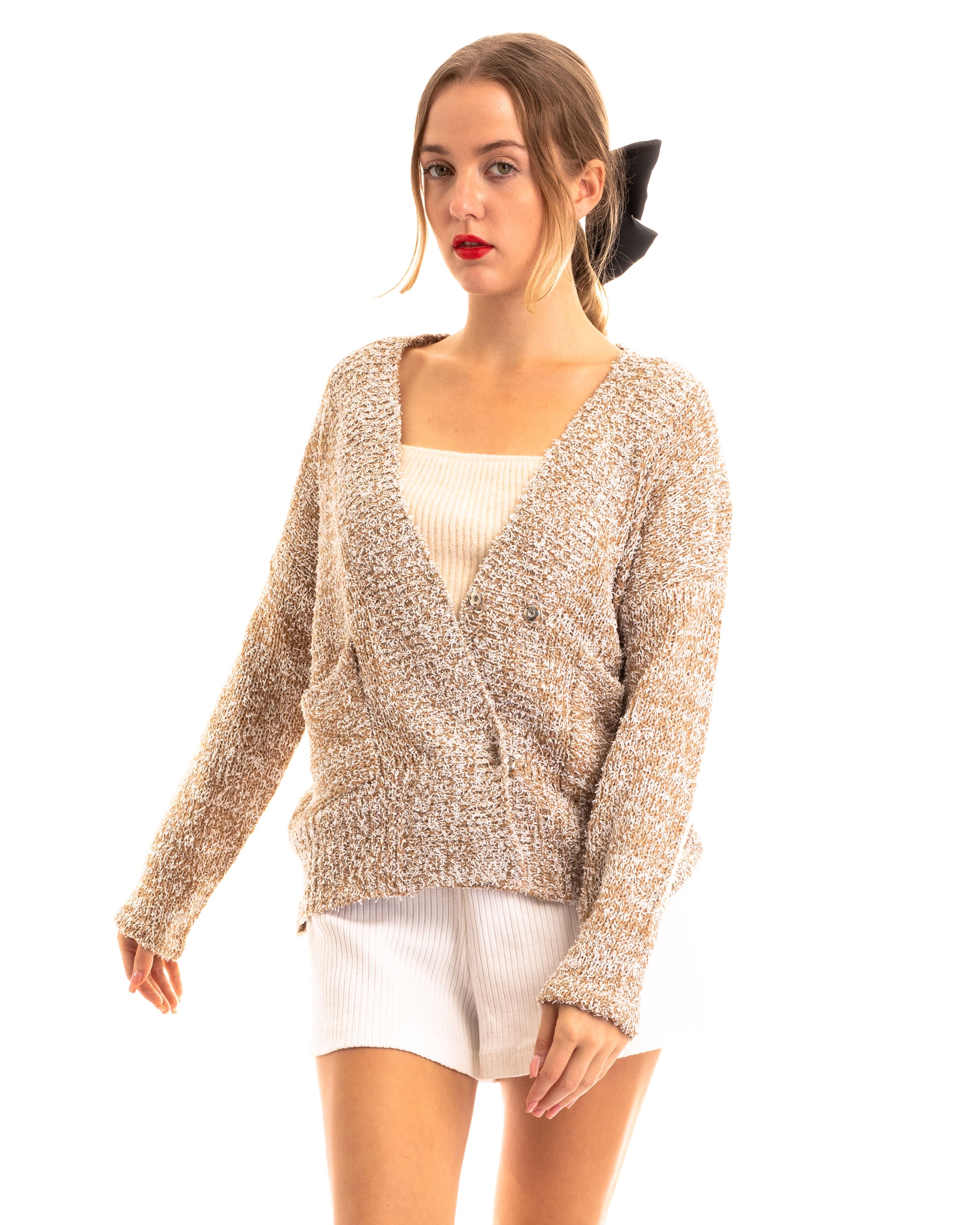 Olivia Row™ | Fine knit cardigan