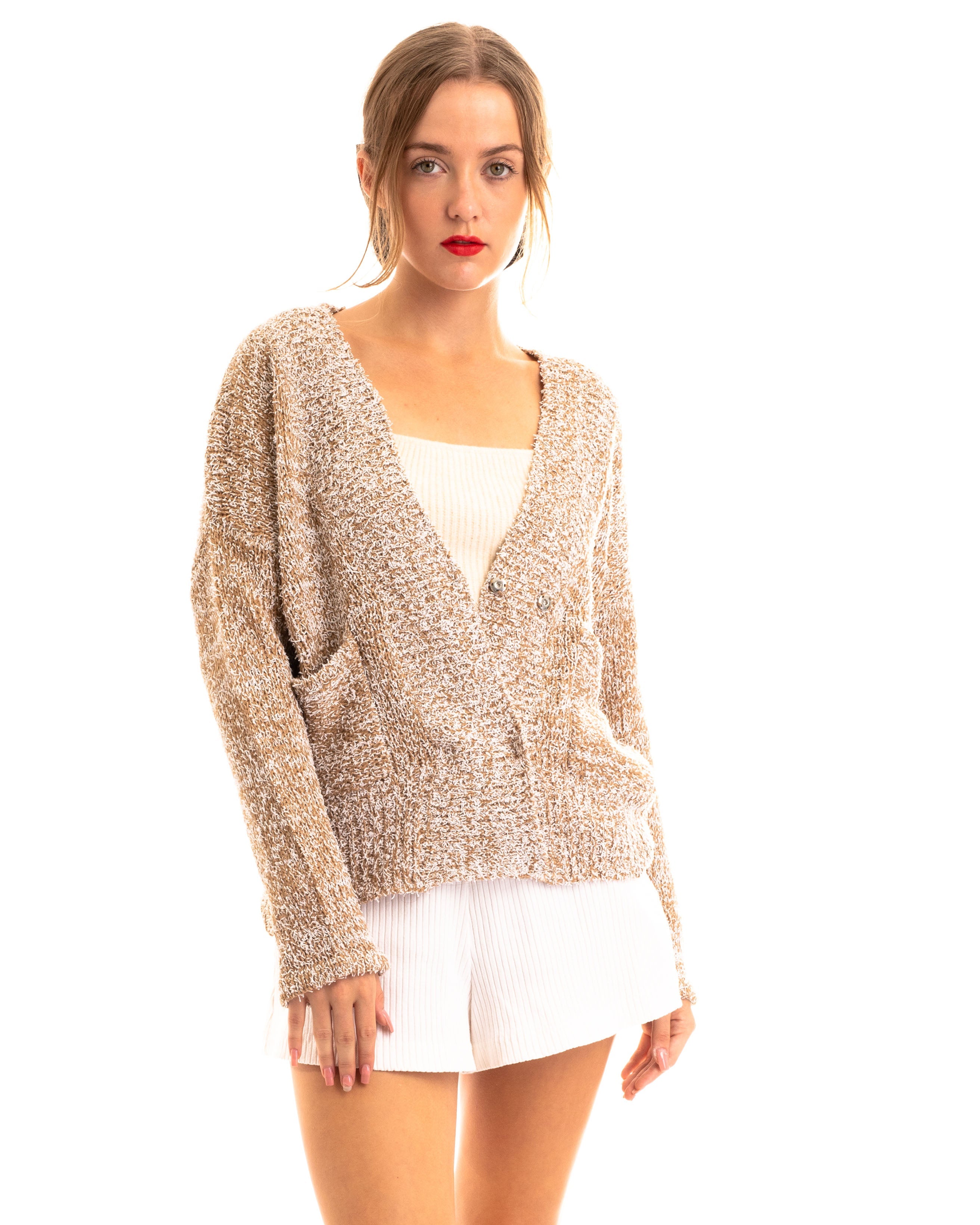 Olivia Row™ | Fine knit cardigan