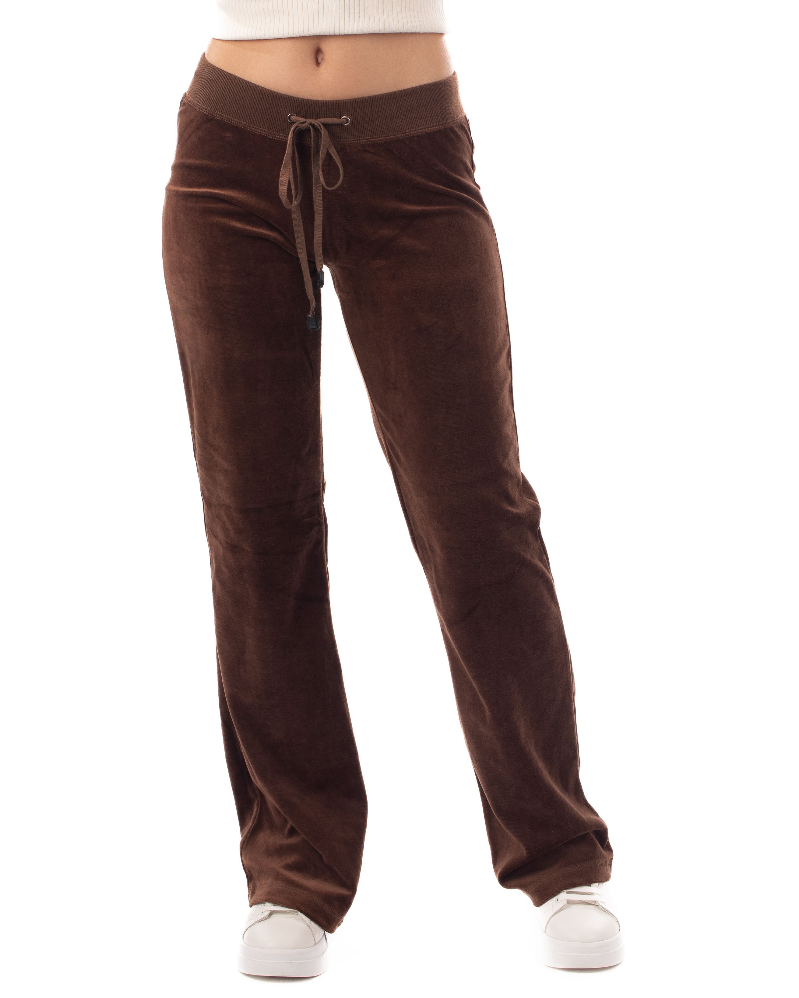 Olivia Row™ | Velour Jogging Pants (Brown)