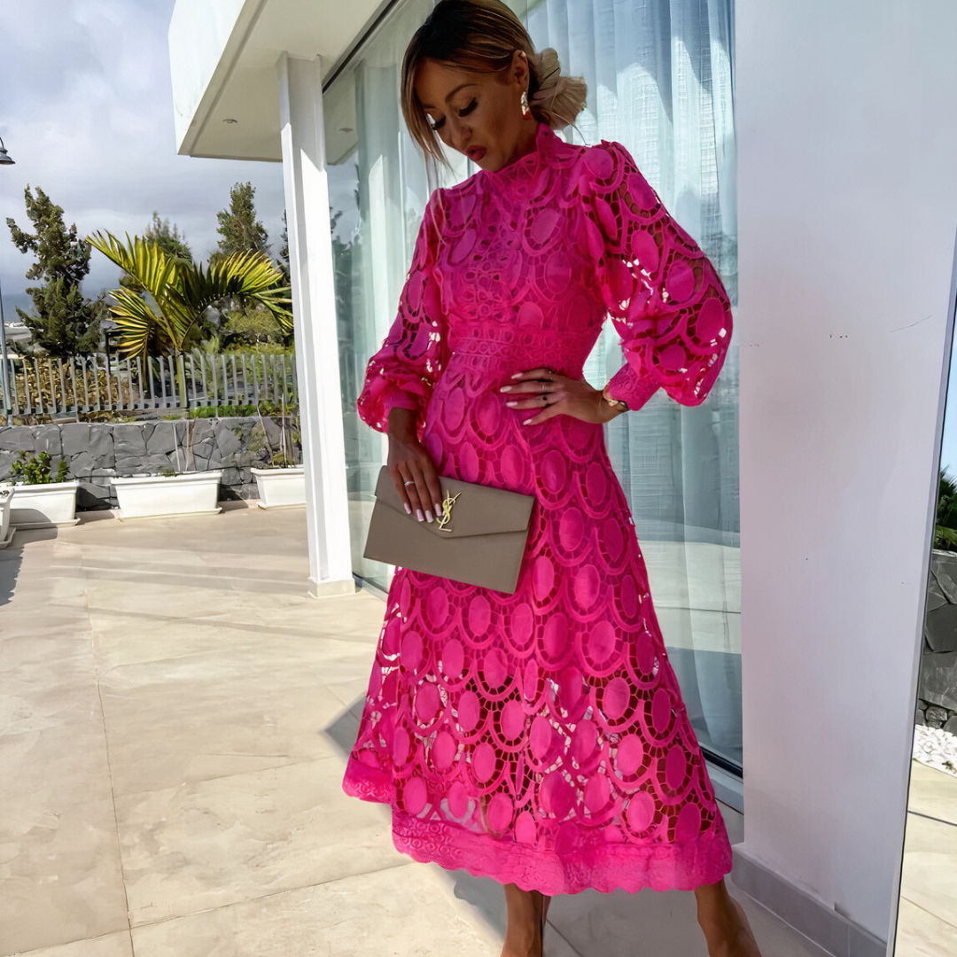 MELINA｜Graceful Glow Dress