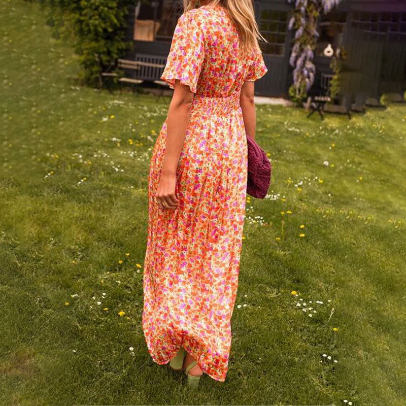 Elsie | Classic V-Neck Dress